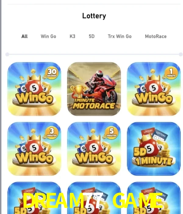 DREAM77 GAME App